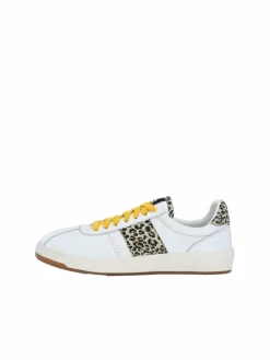 FREUDE Sneaker*Damen Sneaker - ARIELLE weiß braun uni