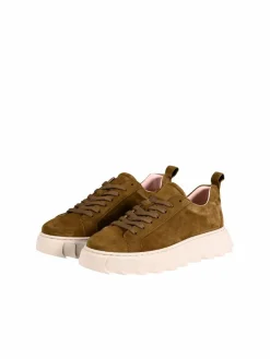 Apple of Eden Sneaker*Damen Sneaker - LIZO oliv uni