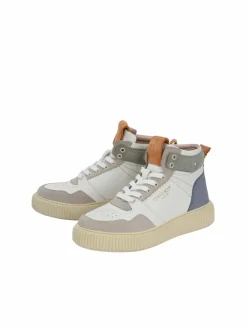 Crickit Sneaker*Damen Sneaker - MAHIRA taupe weiß uni