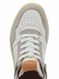 Crickit Sneaker*Damen Sneaker - MAHIRA taupe weiß uni