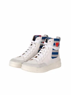 Crickit Sneaker*Damen Sneaker - MAXIE weiß bedruckt