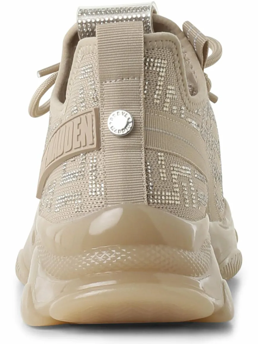 Steve Madden Schnürschuhe*Damen Sneaker - Maxout beige uni