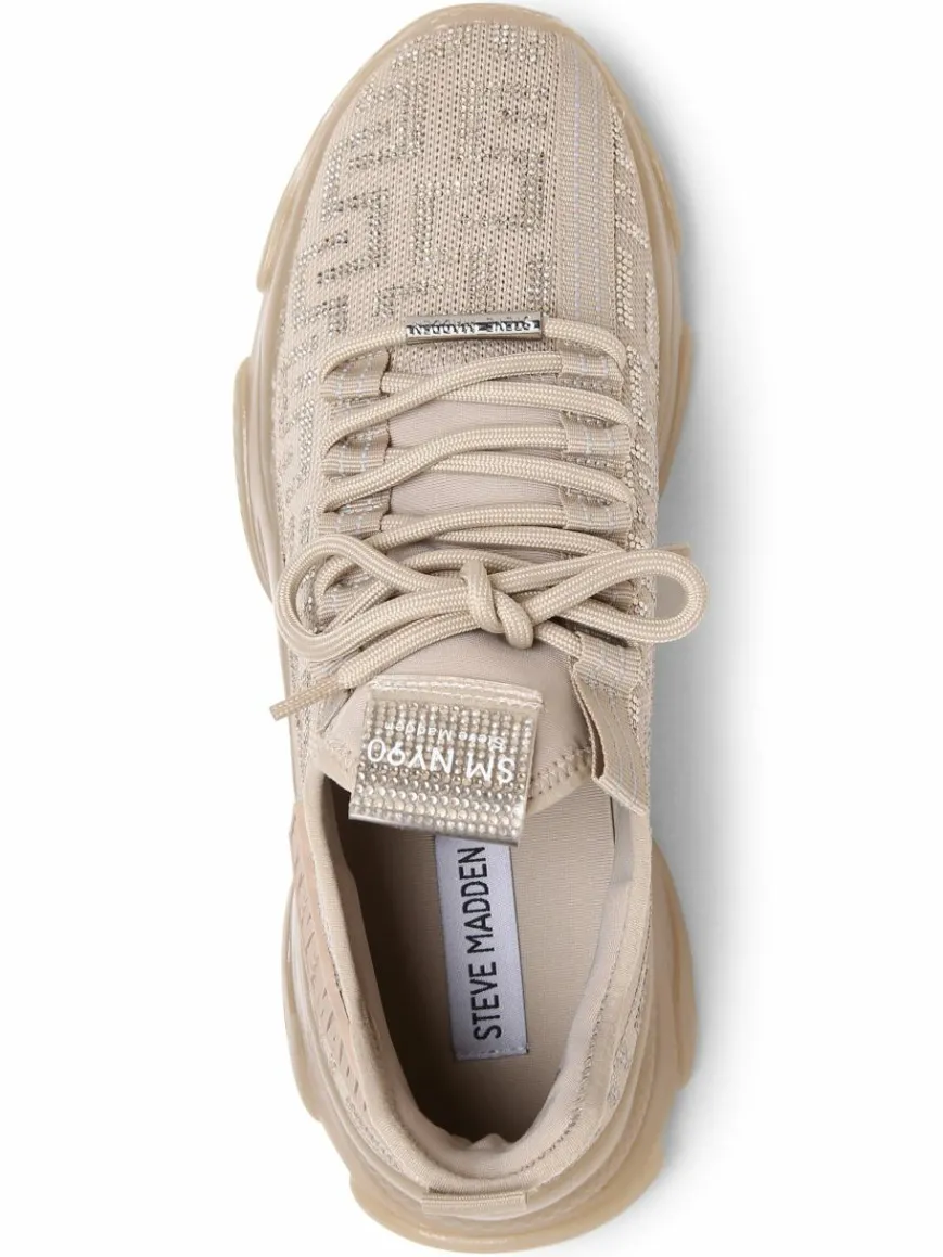 Steve Madden Schnürschuhe*Damen Sneaker - Maxout beige uni