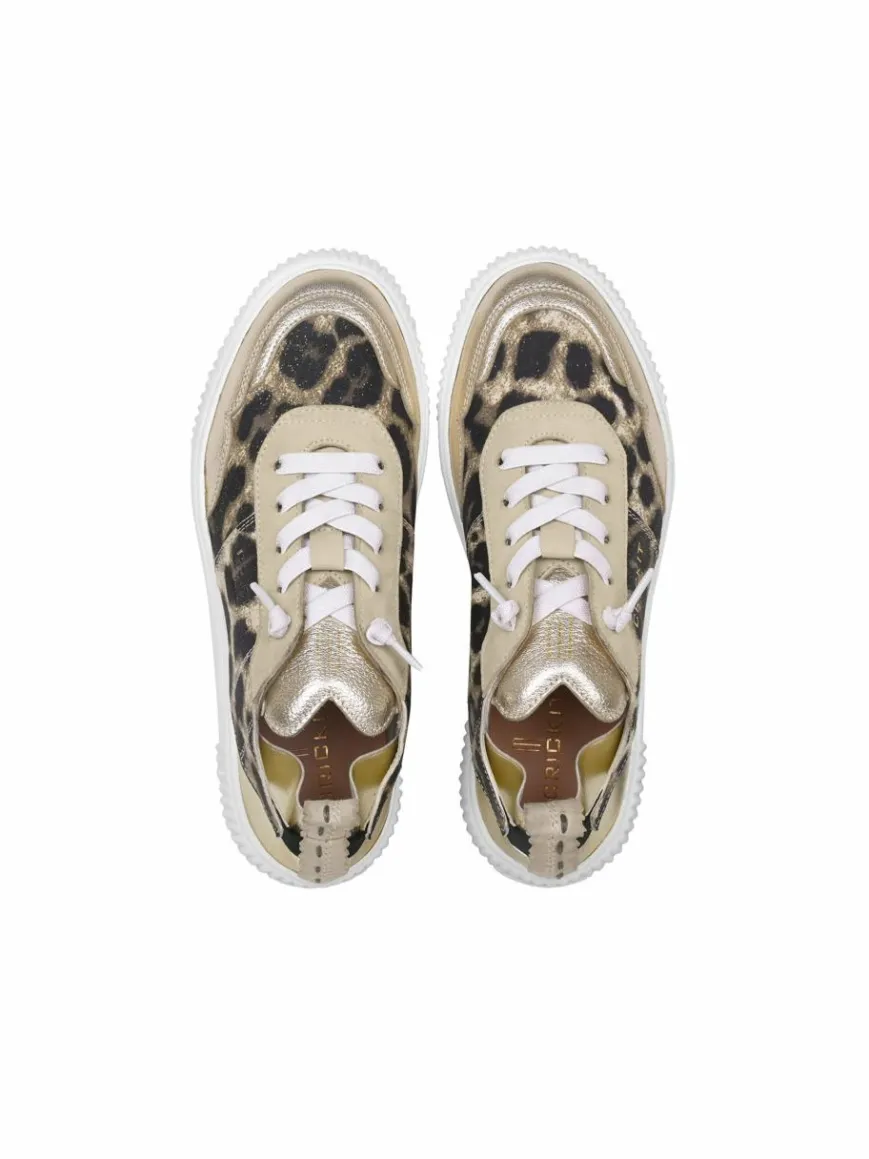 Crickit Sneaker*Damen Sneaker - OAKLI gold braun uni