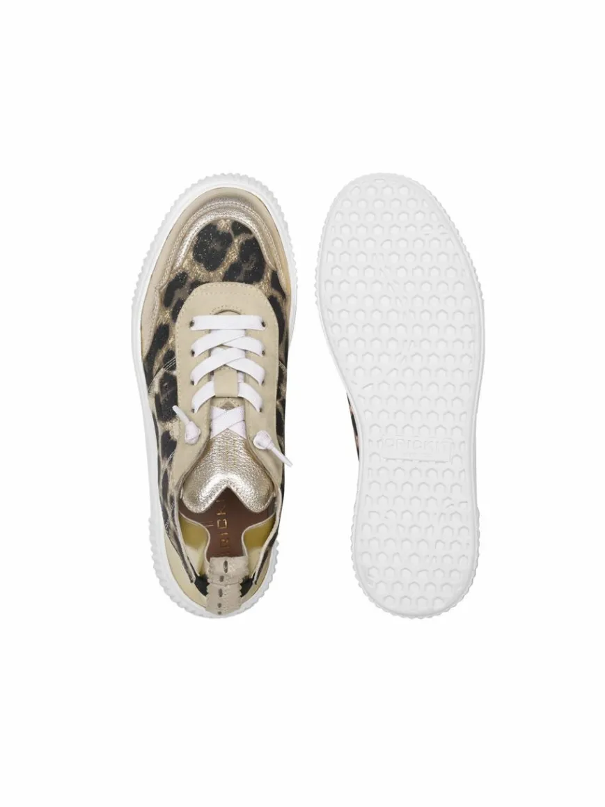 Crickit Sneaker*Damen Sneaker - OAKLI gold braun uni