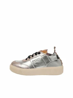 Crickit Sneaker*Damen Sneaker - OAKLI silber gold uni