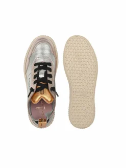 Crickit Sneaker*Damen Sneaker - OAKLI silber gold uni