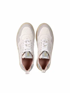 Crickit Sneaker*Damen Sneaker - OLINDA weiß silber uni