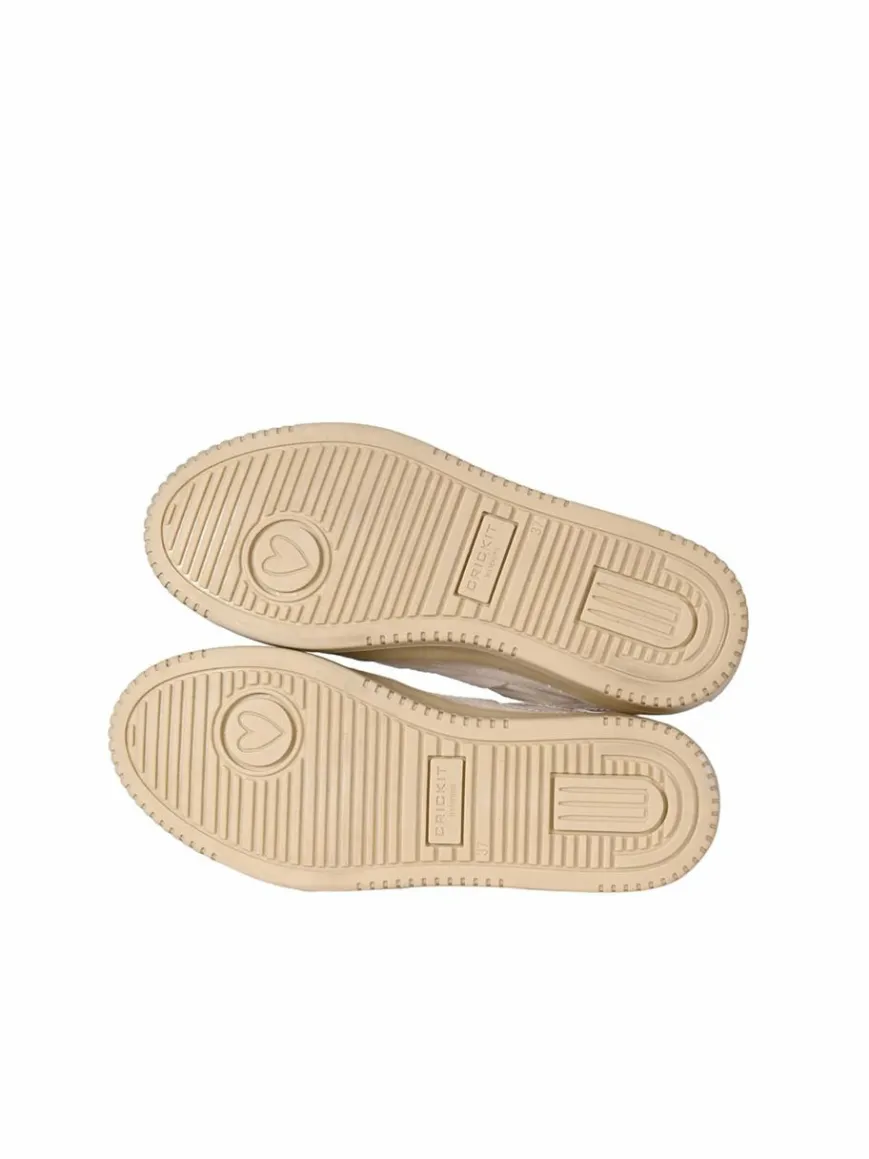 Crickit Sneaker*Damen Sneaker - OLINDA weiß silber uni