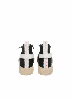 Crickit Sneaker*Damen Sneaker - PARISSA schwarz uni