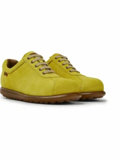 Camper Schnürschuhe*Damen Sneaker - Pelotas Ariel gelb uni