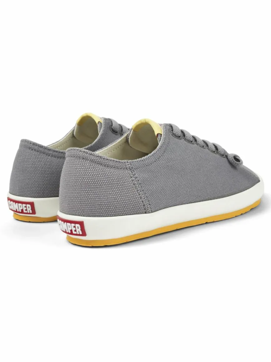 Camper Schnürschuhe*Damen Sneaker - Peu Rambla Vulcanizado grau uni