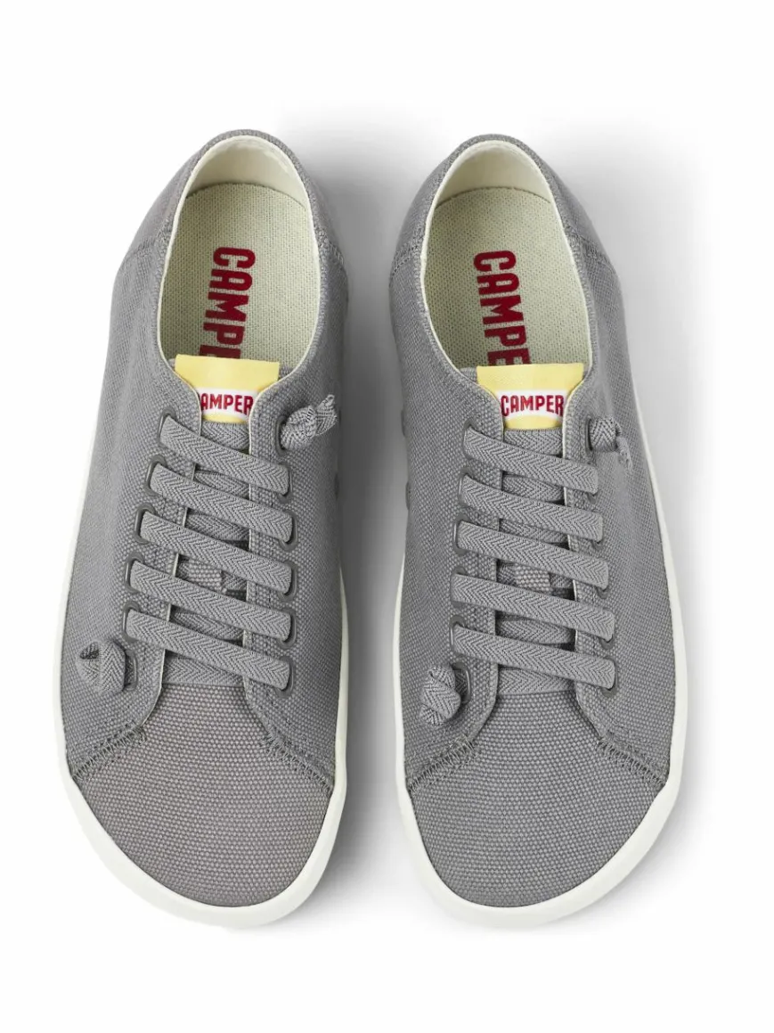 Camper Schnürschuhe*Damen Sneaker - Peu Rambla Vulcanizado grau uni