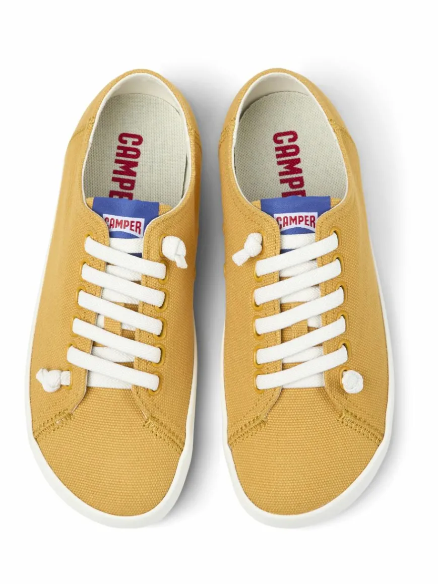 Camper Schnürschuhe*Damen Sneaker - Peu Rambla Vulcanizado orange uni