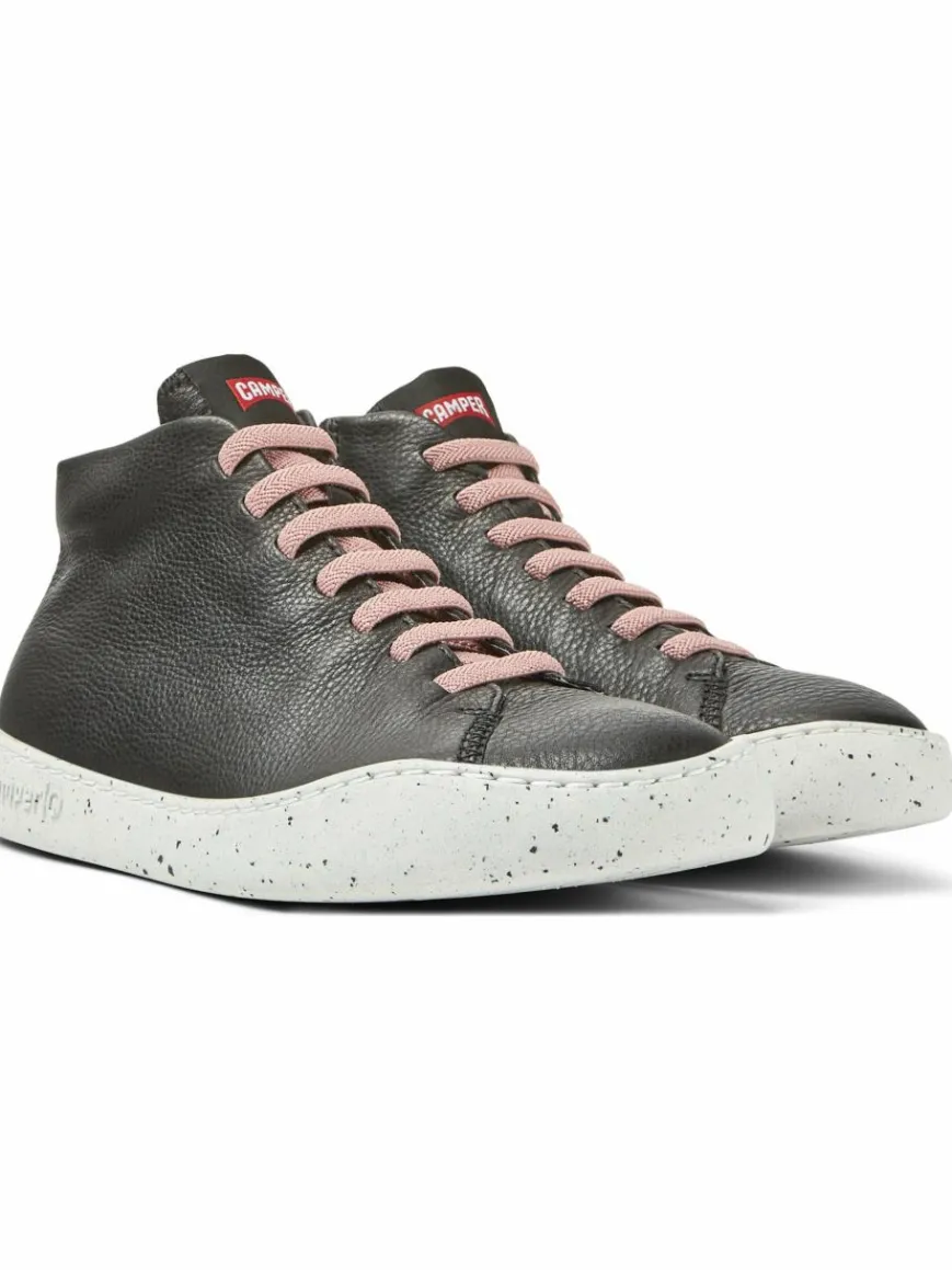 Camper Schnürschuhe|Sneaker*Damen Sneaker - Peu Touring schwarz uni