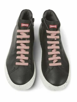 Camper Schnürschuhe|Sneaker*Damen Sneaker - Peu Touring schwarz uni