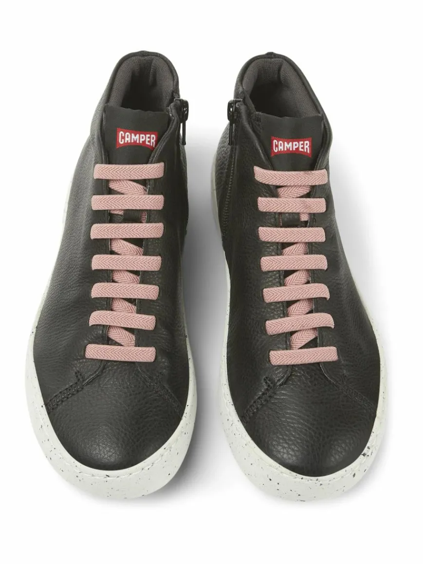 Camper Schnürschuhe|Sneaker*Damen Sneaker - Peu Touring schwarz uni