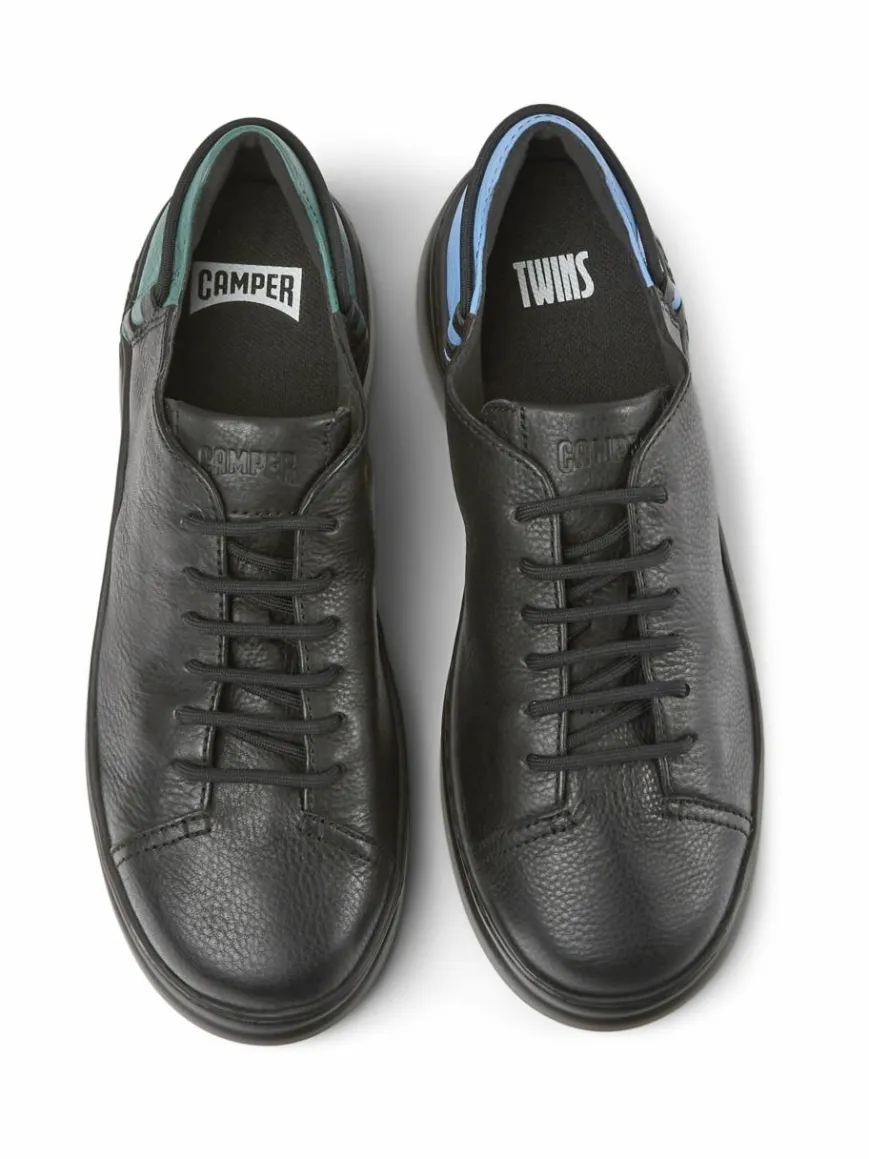 Camper Sneaker*Damen Sneaker - Runner Up Twins schwarz uni
