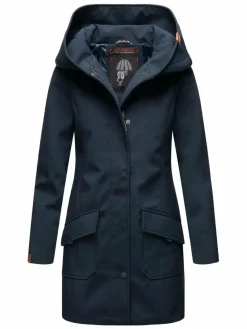 Marikoo Jacken & Westen*Damen Softshellmantel - Mayleen blau uni