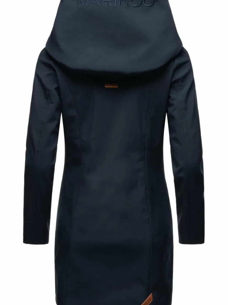 Marikoo Jacken & Westen*Damen Softshellmantel - Mayleen blau uni