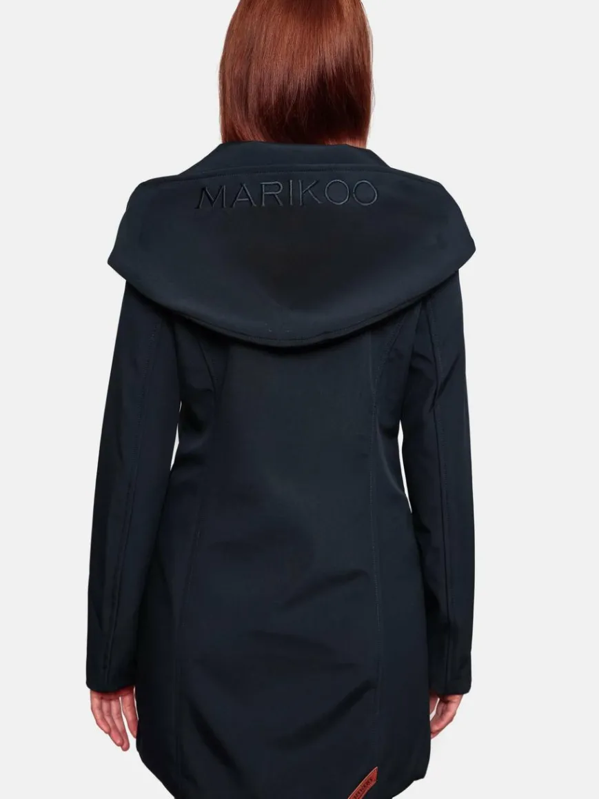 Marikoo Jacken & Westen*Damen Softshellmantel - Mayleen blau uni