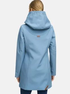 Marikoo Jacken & Westen*Damen Softshellmantel - Mayleen hellblau uni