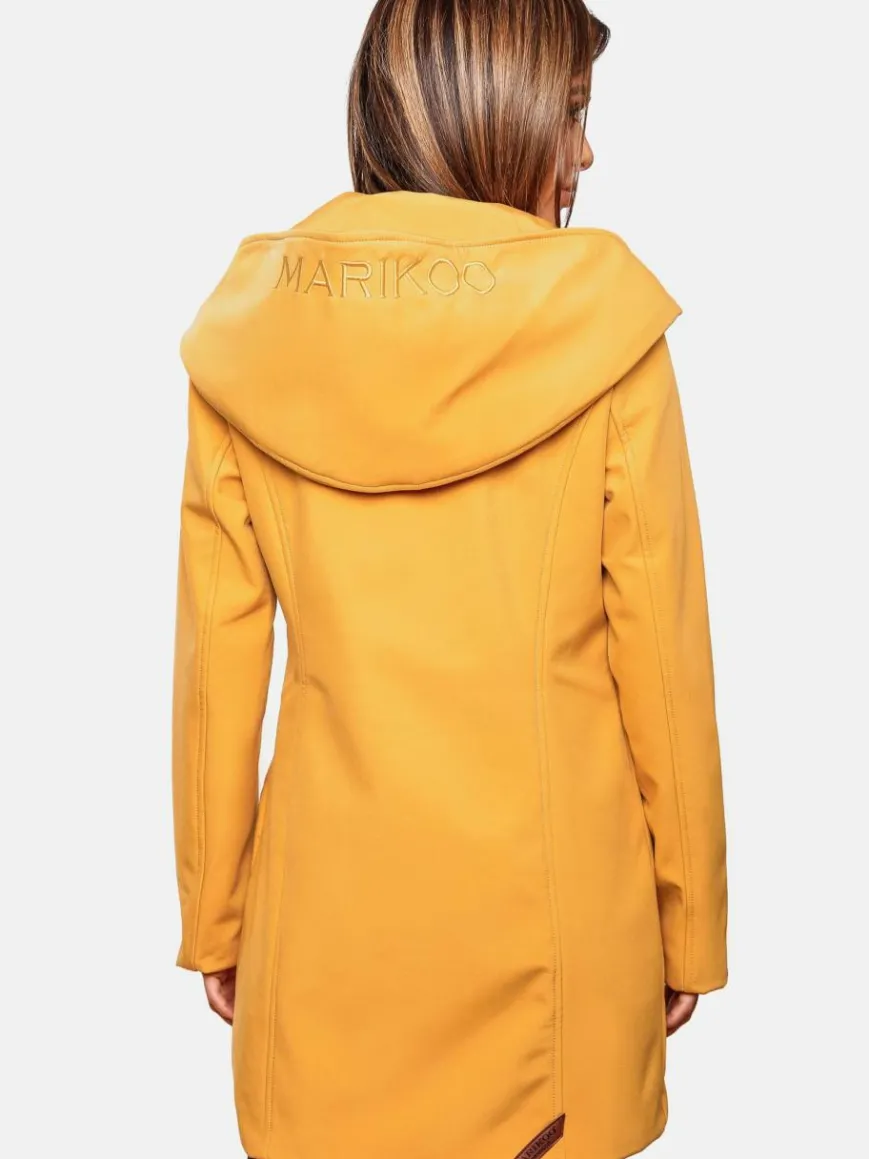 Marikoo Jacken & Westen*Damen Softshellmantel - Mayleen gelb uni