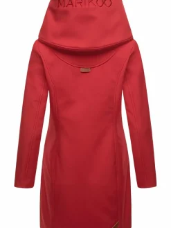 Marikoo Jacken & Westen*Damen Softshellmantel - Mayleen rot uni