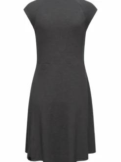 Ragwear Kleider*Damen Sommerkleid - Comfrey Solid schwarz uni