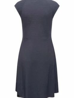 Ragwear Kleider*Damen Sommerkleid - Comfrey Solid marine uni