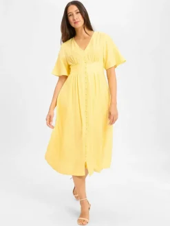 Msch Copenhagen Kleider*Damen Sommerkleid MSCHJasmille Vlora mais uni