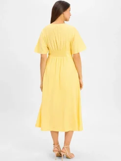 Msch Copenhagen Kleider*Damen Sommerkleid MSCHJasmille Vlora mais uni