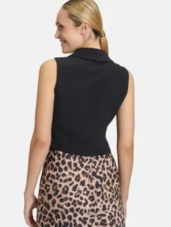 Vera Mont Jacken & Westen*Damen Sommerweste schwarz uni