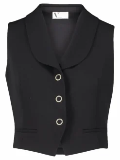 Vera Mont Jacken & Westen*Damen Sommerweste schwarz uni