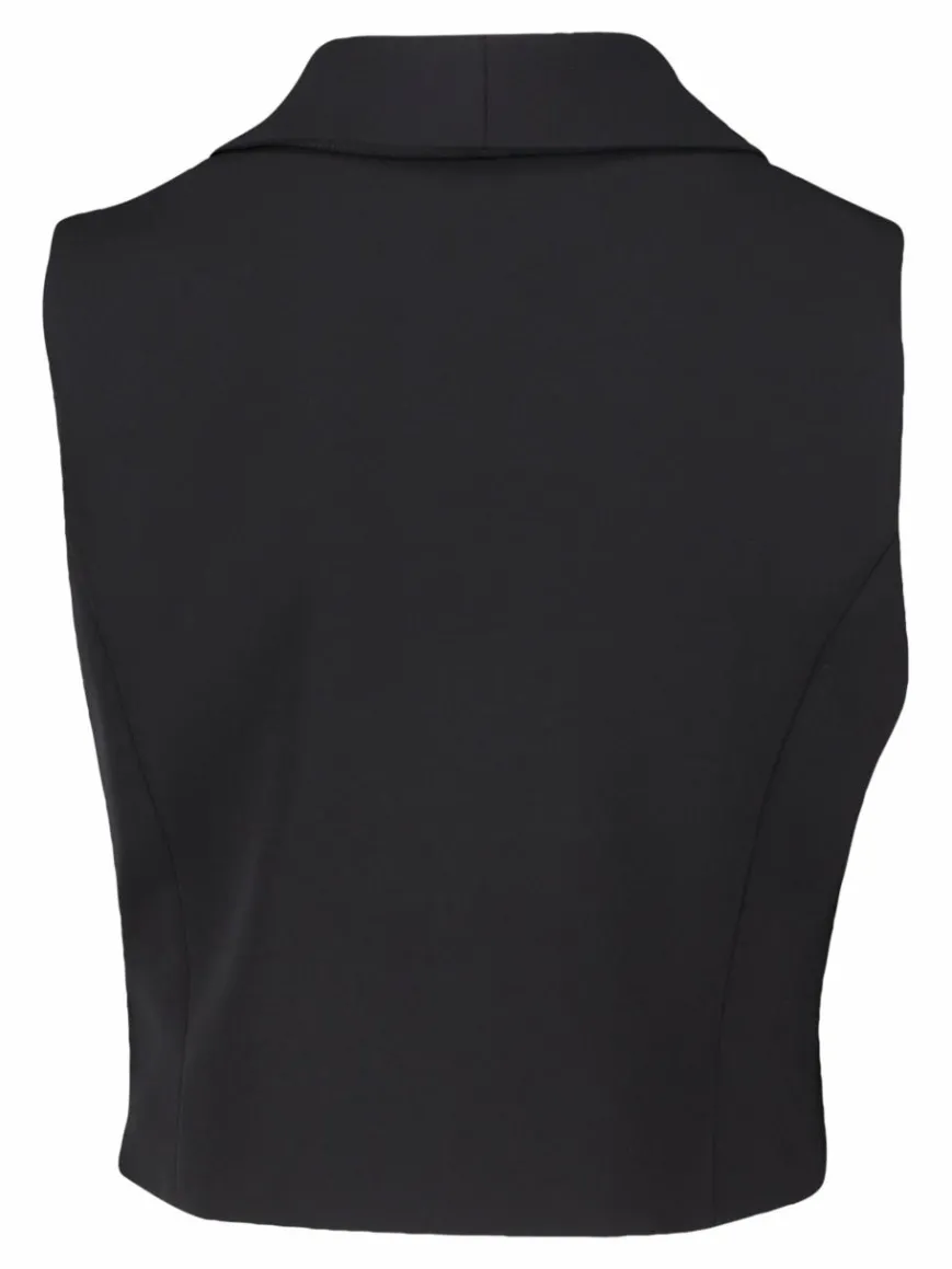 Vera Mont Jacken & Westen*Damen Sommerweste schwarz uni