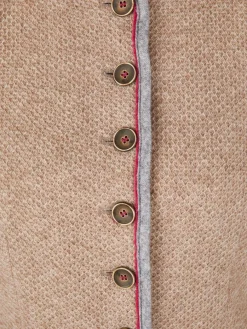 White Label Jacken & Westen*Damen Stehkragenjacke beige uni