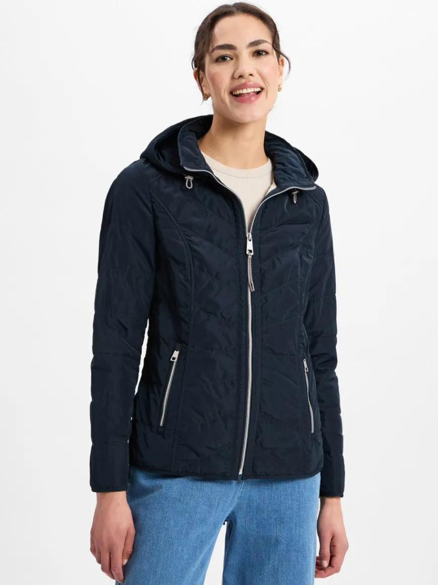 Lebek Jacken & Westen*Damen Steppjacke marine uni