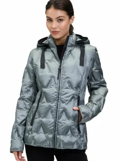 Gil Bret Jacken & Westen*Damen Steppjacke grau uni