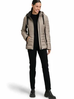 Gil Bret Jacken & Westen*Damen Steppjacke taupe uni