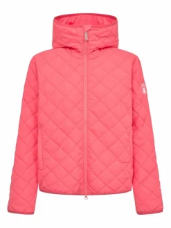 Derbe Jacken & Westen*Damen Steppjacke rosa uni