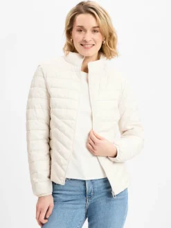 s.Oliver Jacken & Westen*Damen Steppjacke ecru uni