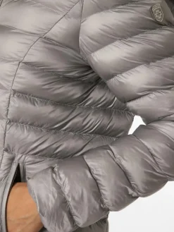 Wellensteyn Jacken & Westen*Damen Steppjacke - Italy Hood hellgrau uni