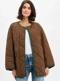 american vintage Jacken & Westen*Damen Steppjacke - Vowbay braun uni