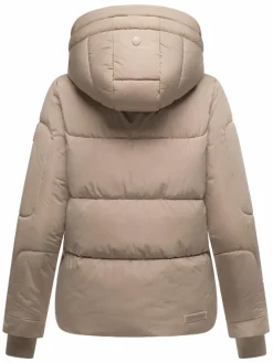 Navahoo Jacken & Westen*Damen Steppjacke - Zauberlicht 14 taupe uni