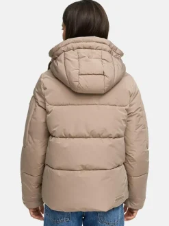 Navahoo Jacken & Westen*Damen Steppjacke - Zauberlicht 14 taupe uni