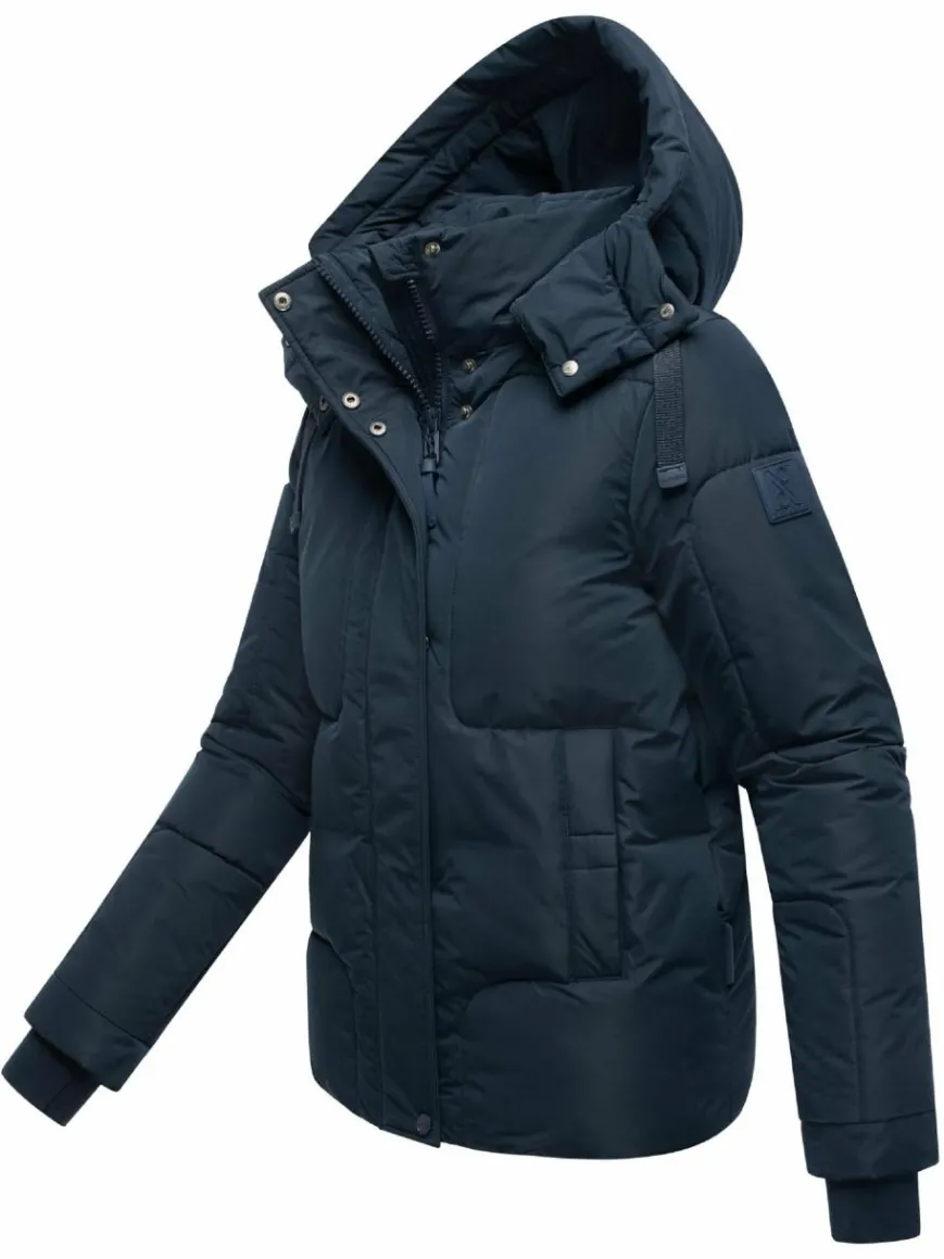Navahoo Jacken & Westen*Damen Steppjacke - Zauberlicht 14 marine uni