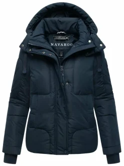 Navahoo Jacken & Westen*Damen Steppjacke - Zauberlicht 14 marine uni