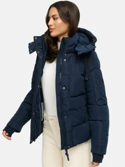 Navahoo Jacken & Westen*Damen Steppjacke - Zauberlicht 14 marine uni