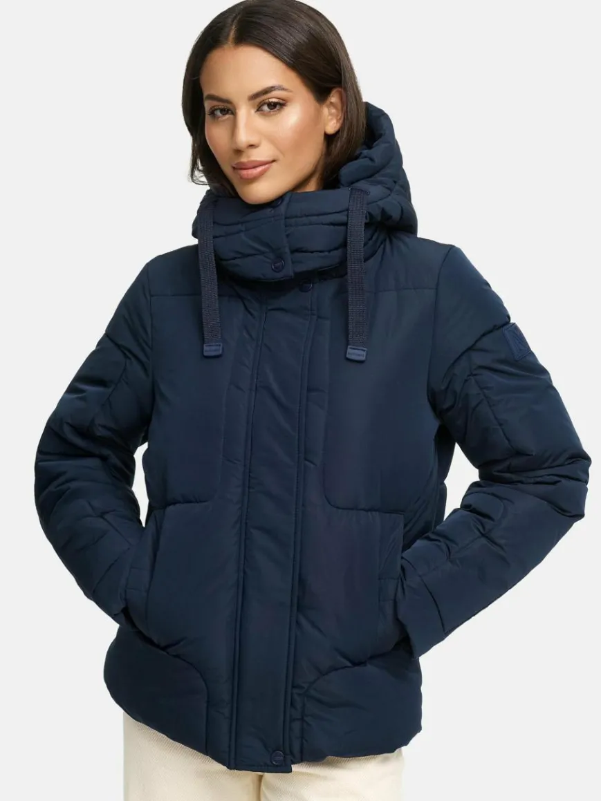 Navahoo Jacken & Westen*Damen Steppjacke - Zauberlicht 14 marine uni
