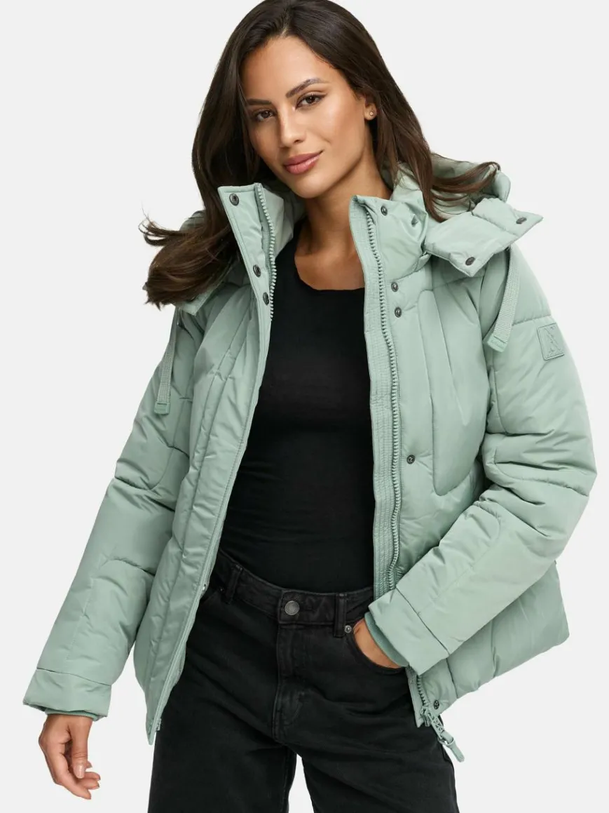 Navahoo Jacken & Westen*Damen Steppjacke - Zauberlicht 14 mint uni